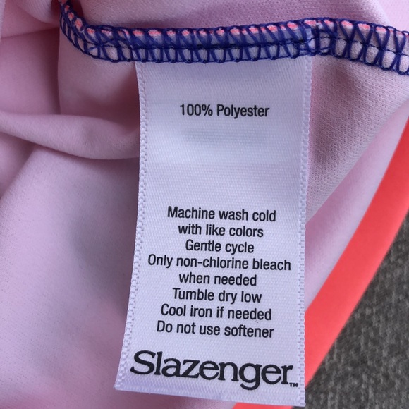 Worn once! SLAZENGER Golf Ombré 1/4 Zip Top - Picture 4 of 6